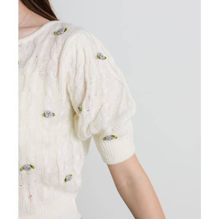 【OLIVE des OLIVE】Roseニット | NICE CLAUP / OLIVE des OLIVE OUTLET | 詳細画像13