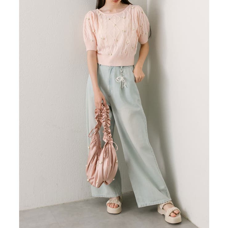 【OLIVE des OLIVE】Roseニット | NICE CLAUP / OLIVE des OLIVE OUTLET | 詳細画像16