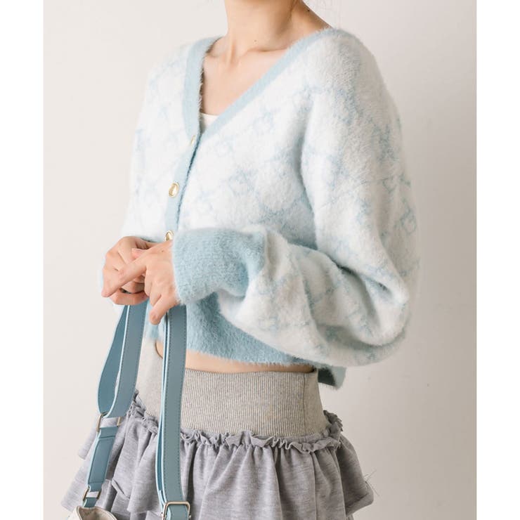 OLIVE des OLIVE】モノグラムニット[品番：NCLW0015078]｜NICE CLAUP