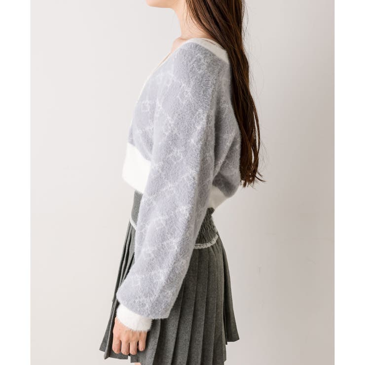 OLIVE des OLIVE】モノグラムニット[品番：NCLW0015078]｜NICE CLAUP