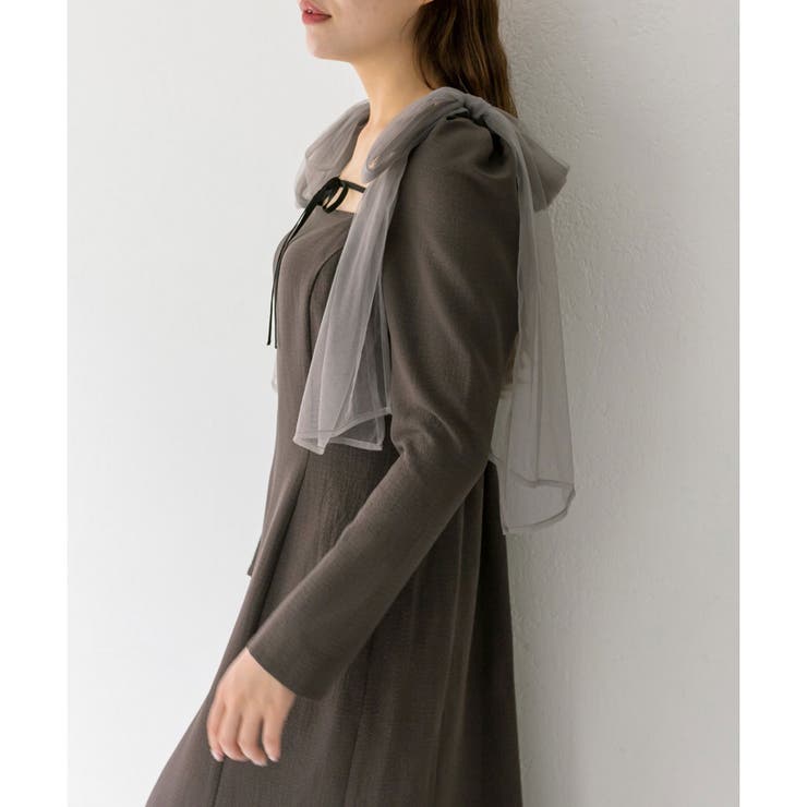 ブラウスSETリボン取り外しワンピース[品番：NCLW0014779]｜NICE CLAUP / OLIVE des OLIVE  OUTLET（ナイスクラップ オリーブデオリーブ アウトレット）のレディースファッション通販｜SHOPLIST（ショップリスト）