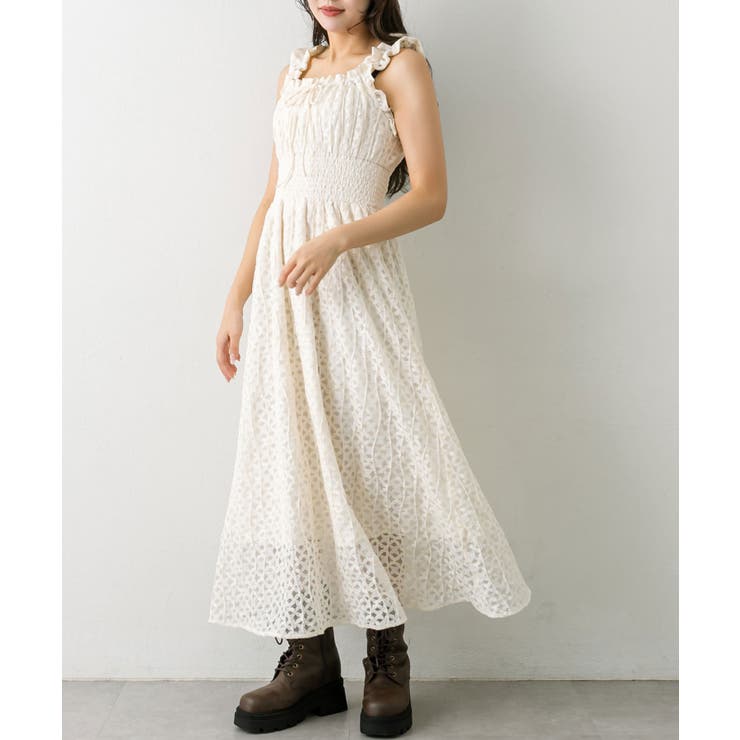 ウエストシャーリングワンピース[品番：NCLW0014635]｜NICE