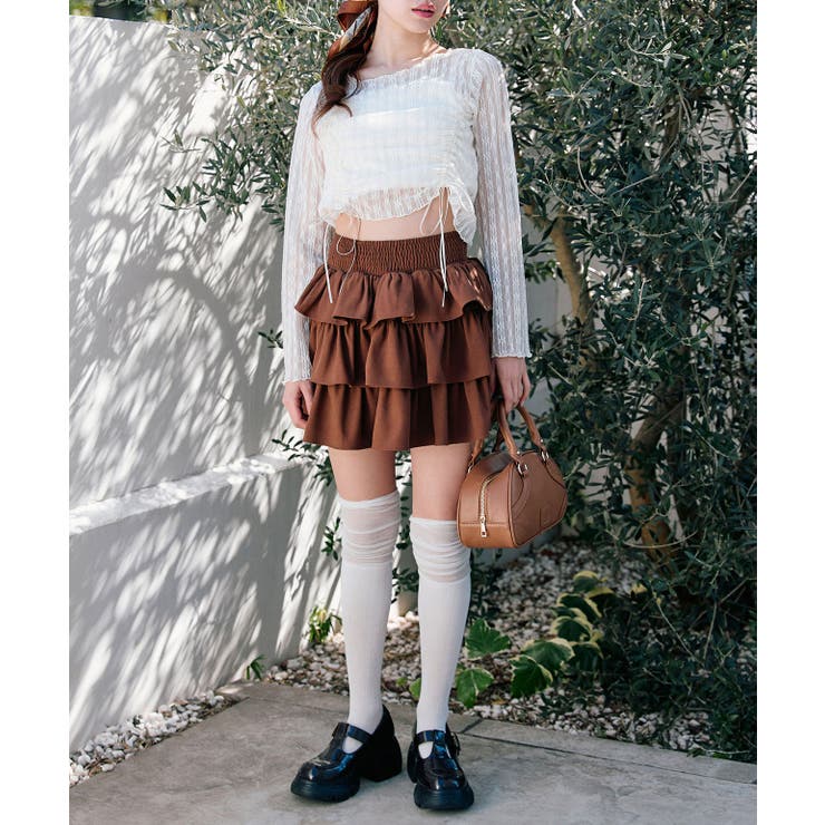 OLIVE des OLIVE】ふりふりミニスカート[品番：NCLW0015895]｜NICE 
