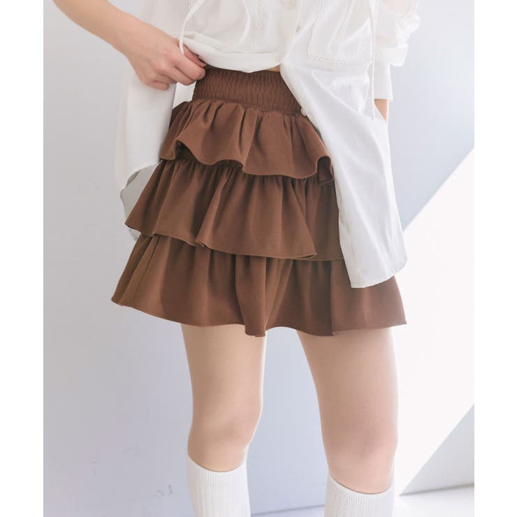 OLIVE des OLIVE】ふりふりミニスカート[品番：NCLW0015895]｜NICE