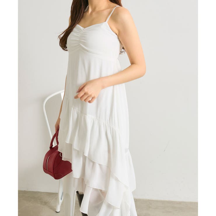 【OLIVE des OLIVE】アシメキャミワンピ | NICE CLAUP / OLIVE des OLIVE　OUTLET | 詳細画像6 