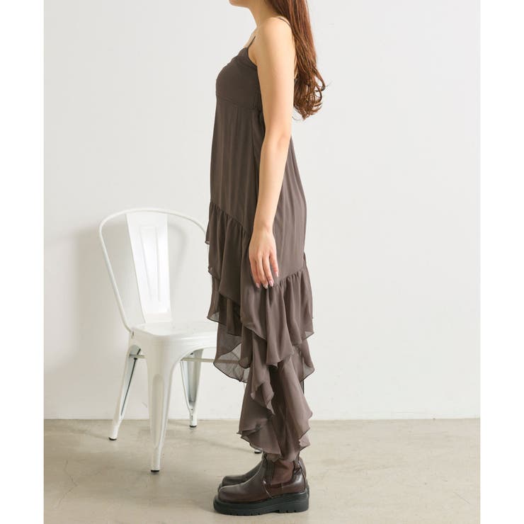 【OLIVE des OLIVE】アシメキャミワンピ | NICE CLAUP / OLIVE des OLIVE　OUTLET | 詳細画像21 