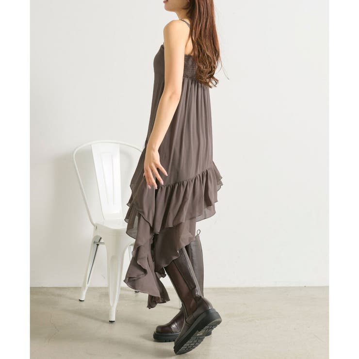 【OLIVE des OLIVE】アシメキャミワンピ | NICE CLAUP / OLIVE des OLIVE　OUTLET | 詳細画像13 