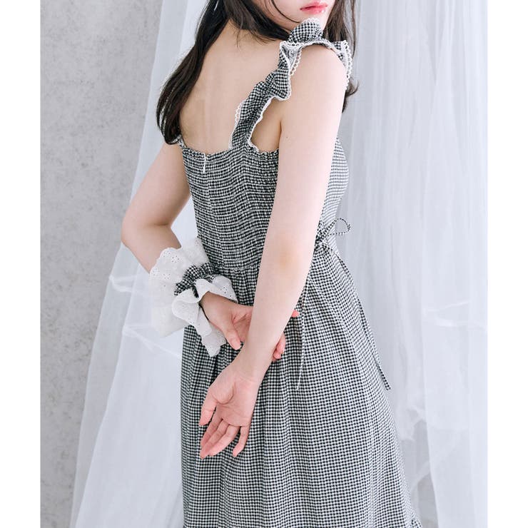 OLIVE des OLIVE】サイドレースアップワンピース[品番