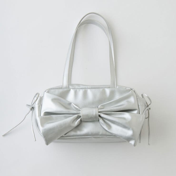 【OLIVE des OLIVE】リボンスクエアボストン | NICE CLAUP / OLIVE des OLIVE　OUTLET | 詳細画像1 