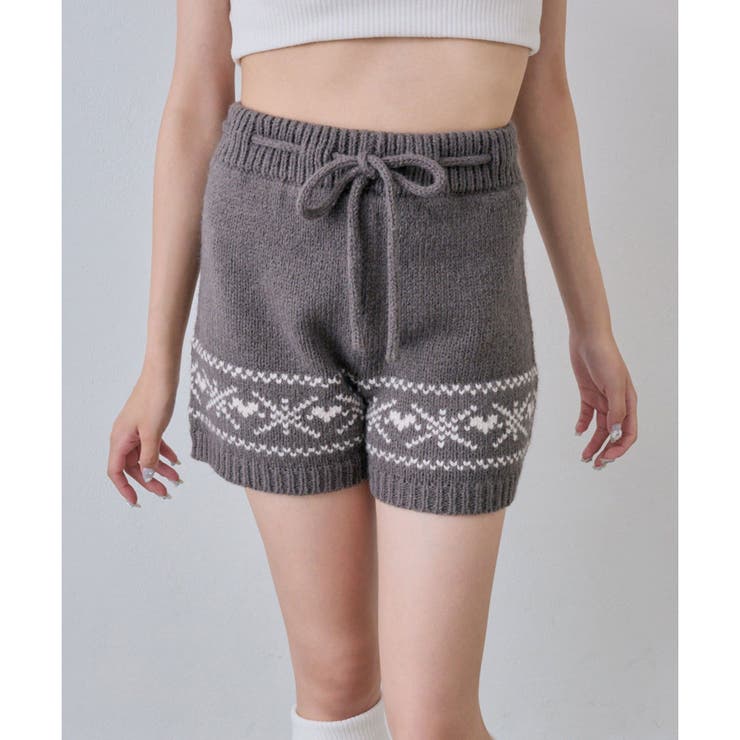 【OLIVE des OLIVE】ニットショートパンツ | NICE CLAUP / OLIVE des OLIVE　OUTLET | 詳細画像18 