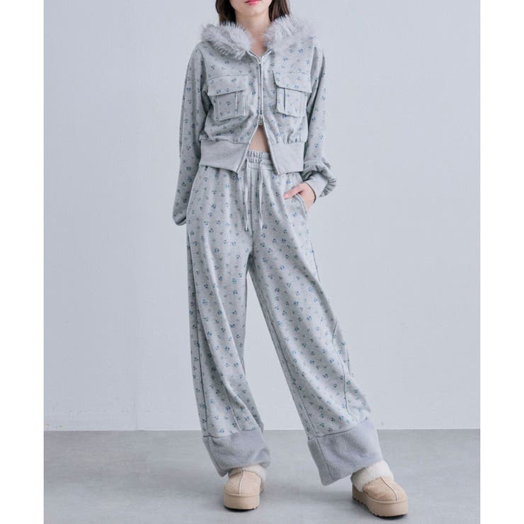 【OLIVE des OLIVE】ファー付きスウェットパンツ | NICE CLAUP / OLIVE des OLIVE　OUTLET | 詳細画像11 