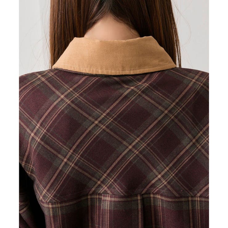 【OLIVE des OLIVE】配色カラービッグシャツ | NICE CLAUP / OLIVE des OLIVE　OUTLET | 詳細画像23 