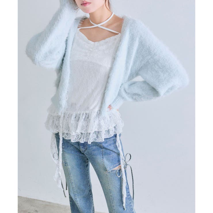 オフ | 【OLIVE des OLIVE】フリルチュニックキャミ | NICE CLAUP / OLIVE des OLIVE　OUTLET