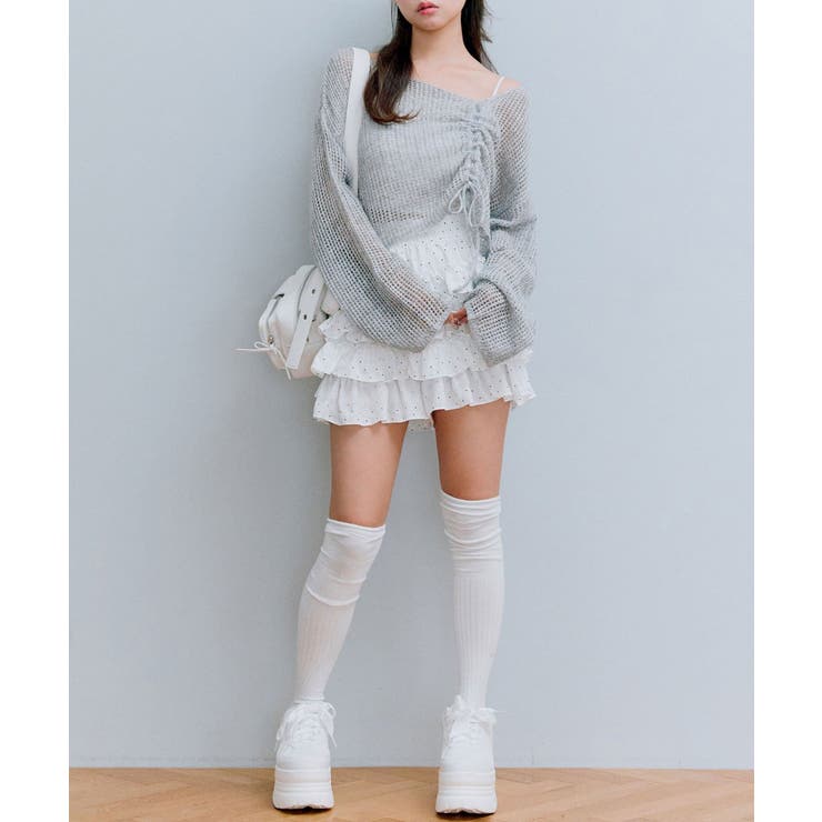 【OLIVE des OLIVE】ドロストニット | NICE CLAUP / OLIVE des OLIVE　OUTLET | 詳細画像21 