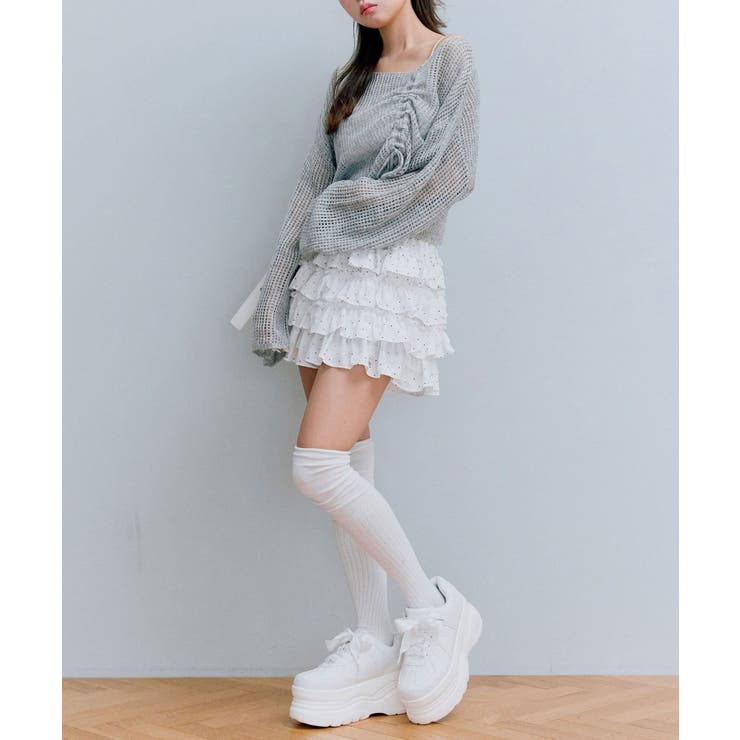 【OLIVE des OLIVE】ドロストニット | NICE CLAUP / OLIVE des OLIVE　OUTLET | 詳細画像22 