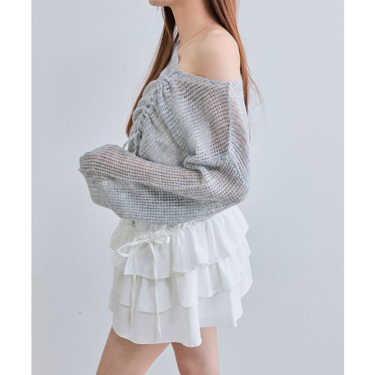 【OLIVE des OLIVE】ドロストニット | NICE CLAUP / OLIVE des OLIVE　OUTLET | 詳細画像25 