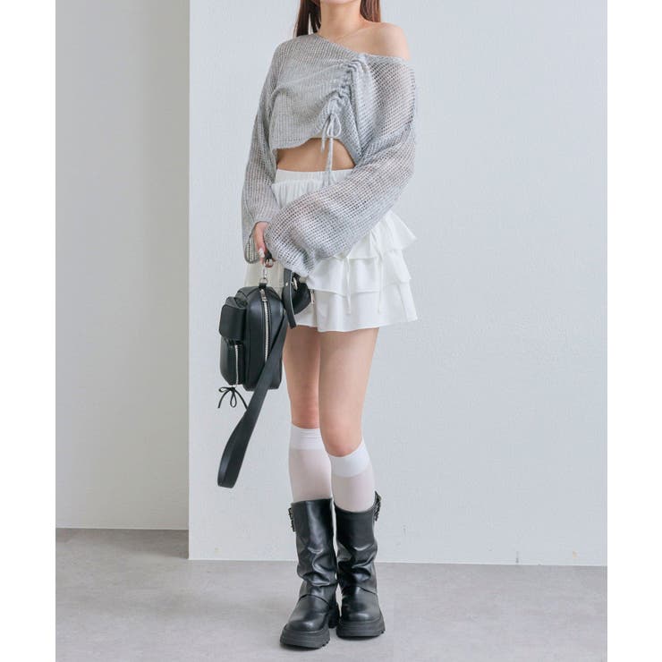 【OLIVE des OLIVE】ドロストニット | NICE CLAUP / OLIVE des OLIVE　OUTLET | 詳細画像26 