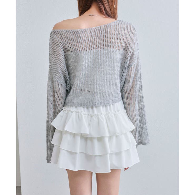 【OLIVE des OLIVE】ドロストニット | NICE CLAUP / OLIVE des OLIVE　OUTLET | 詳細画像30 