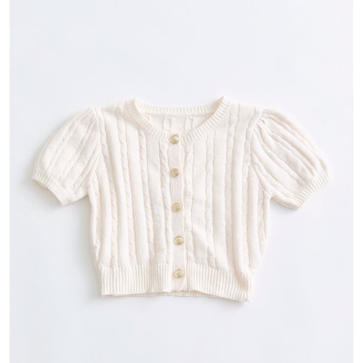 オフ | 【OLIVE des OLIVE】ふわふわ金ボタンニット | NICE CLAUP / OLIVE des OLIVE　OUTLET