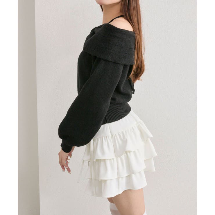 【OLIVE des OLIVE】リボンオフショルニット | NICE CLAUP / OLIVE des OLIVE　OUTLET | 詳細画像8 