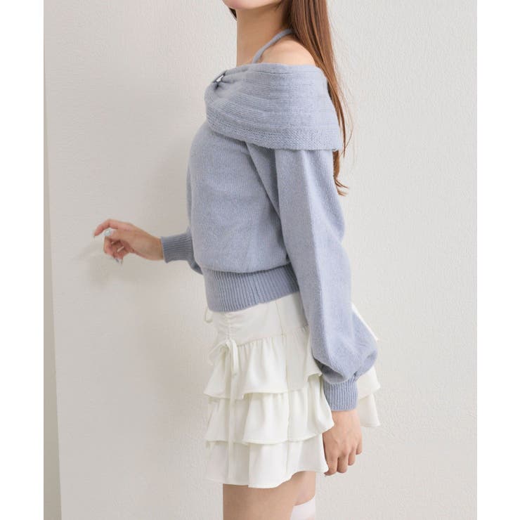 【OLIVE des OLIVE】リボンオフショルニット | NICE CLAUP / OLIVE des OLIVE　OUTLET | 詳細画像22 