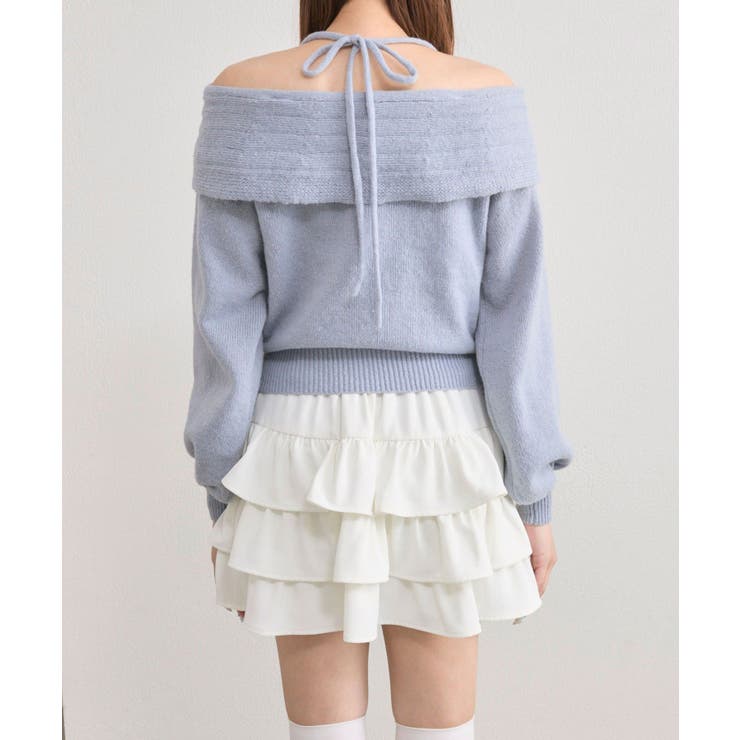 【OLIVE des OLIVE】リボンオフショルニット | NICE CLAUP / OLIVE des OLIVE　OUTLET | 詳細画像29 