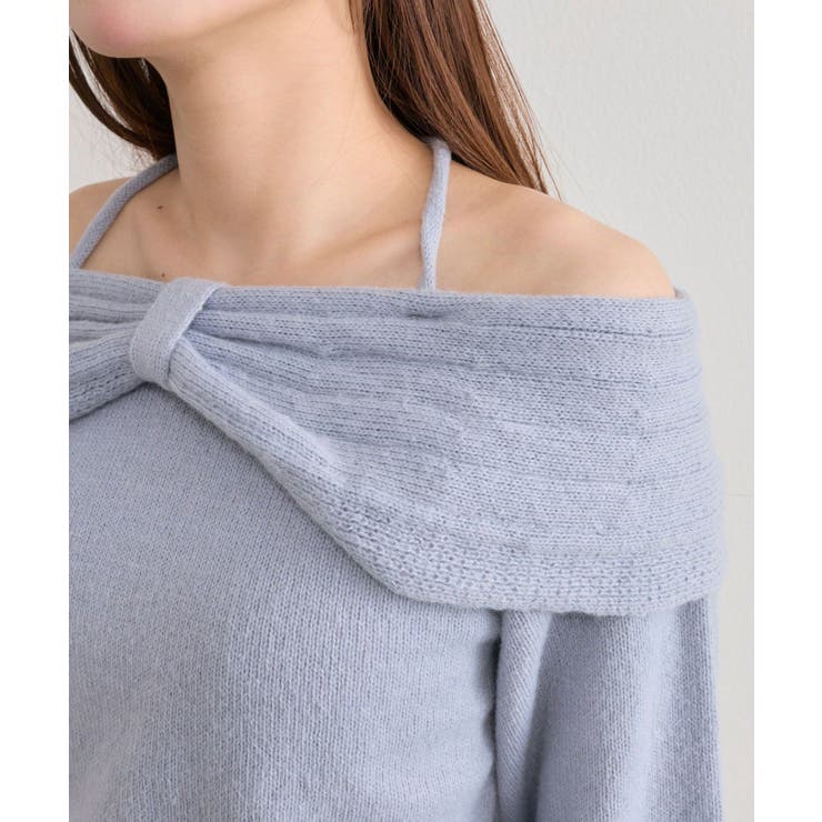 【OLIVE des OLIVE】リボンオフショルニット | NICE CLAUP / OLIVE des OLIVE　OUTLET | 詳細画像32 