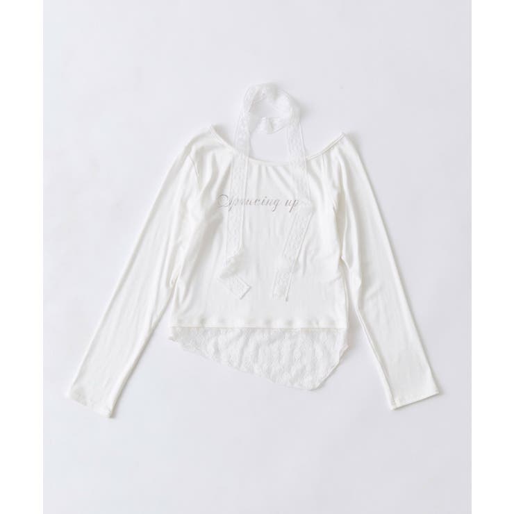 【OLIVE des OLIVE】タイ付ワンショルトップス | NICE CLAUP / OLIVE des OLIVE　OUTLET | 詳細画像8 