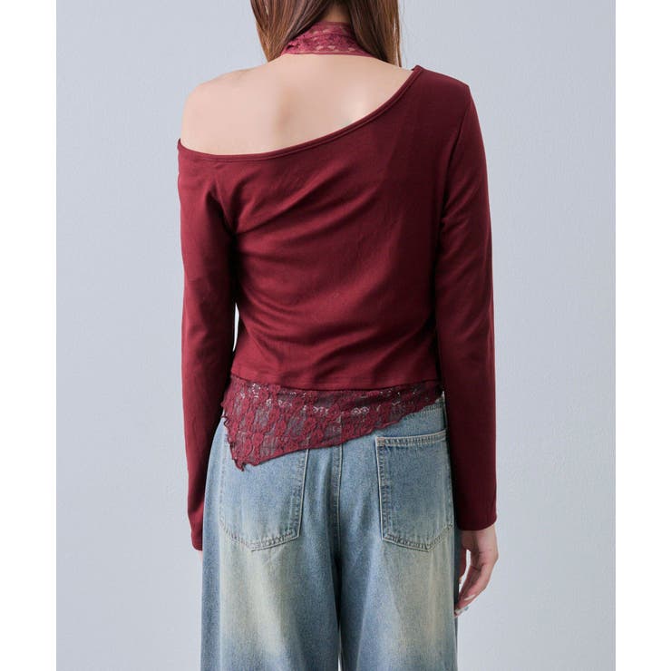 【OLIVE des OLIVE】タイ付ワンショルトップス | NICE CLAUP / OLIVE des OLIVE　OUTLET | 詳細画像23 