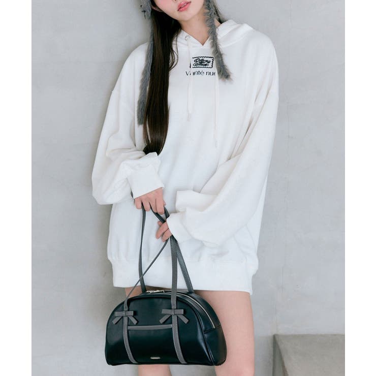 【OLIVE des OLIVE】ゆるたぽパーカー | NICE CLAUP / OLIVE des OLIVE　OUTLET | 詳細画像3 