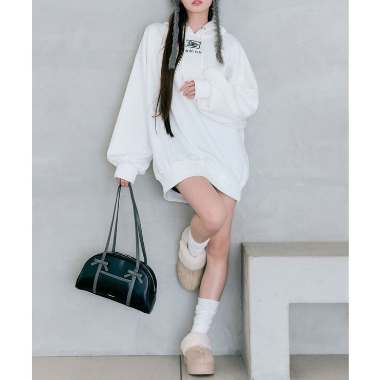 【OLIVE des OLIVE】ゆるたぽパーカー | NICE CLAUP / OLIVE des OLIVE　OUTLET | 詳細画像5 