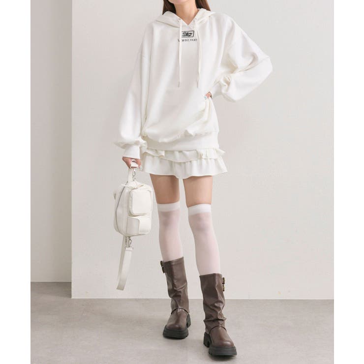 【OLIVE des OLIVE】ゆるたぽパーカー | NICE CLAUP / OLIVE des OLIVE　OUTLET | 詳細画像9 
