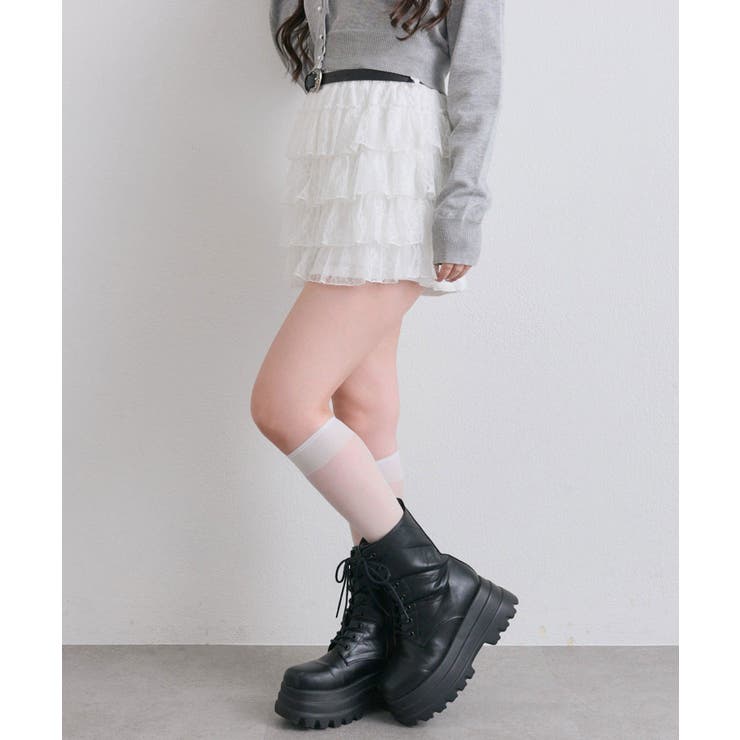 【OLIVE des OLIVE】フリフリティアードミニスカート | NICE CLAUP / OLIVE des OLIVE　OUTLET | 詳細画像5 