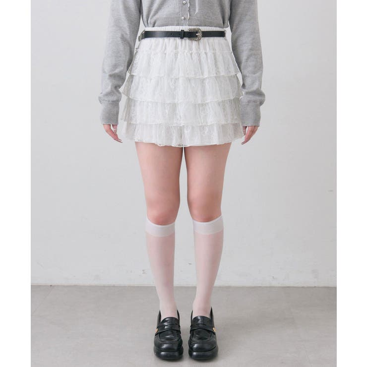 【OLIVE des OLIVE】フリフリティアードミニスカート | NICE CLAUP / OLIVE des OLIVE　OUTLET | 詳細画像25 