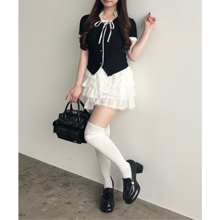【OLIVE des OLIVE】フリフリティアードミニスカート | NICE CLAUP / OLIVE des OLIVE　OUTLET | 詳細画像31 