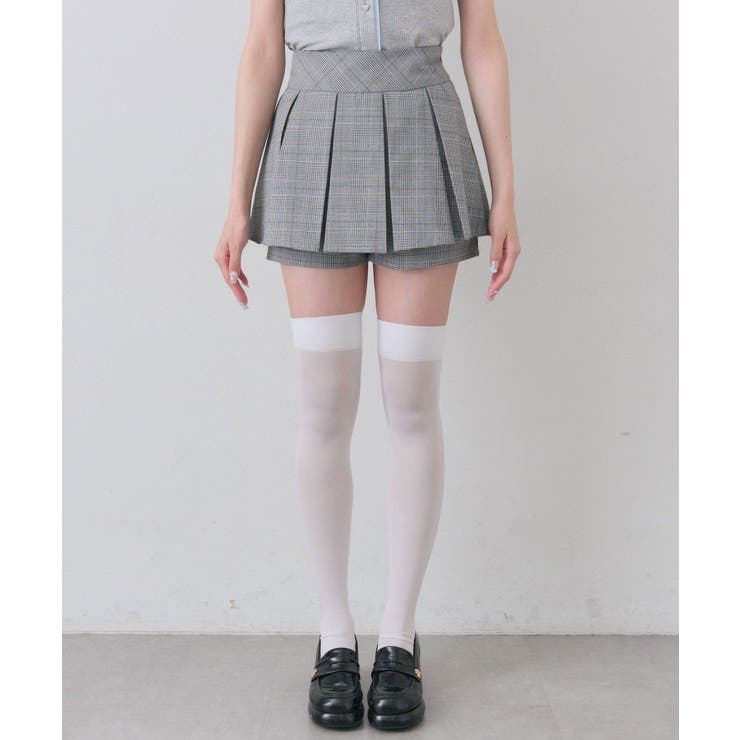 【OLIVE des OLIVE】ボックスプリーツスカパン | NICE CLAUP / OLIVE des OLIVE　OUTLET | 詳細画像4 