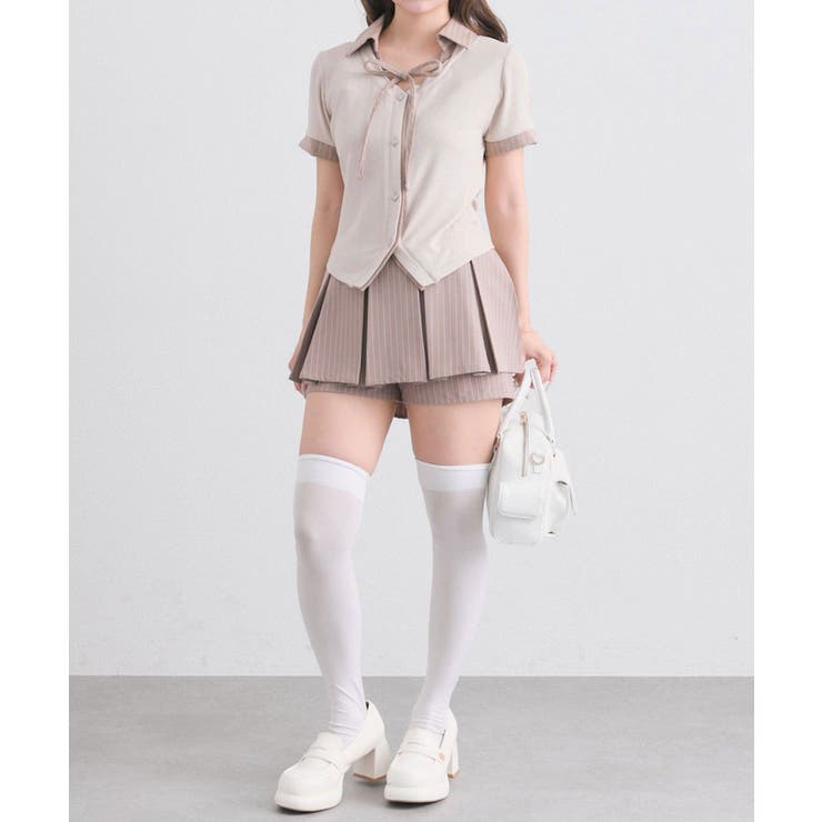 【OLIVE des OLIVE】ボックスプリーツスカパン | NICE CLAUP / OLIVE des OLIVE　OUTLET | 詳細画像34 