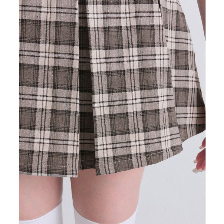 【OLIVE des OLIVE】合皮ベルト付きプリーツスカート | NICE CLAUP / OLIVE des OLIVE　OUTLET | 詳細画像26 