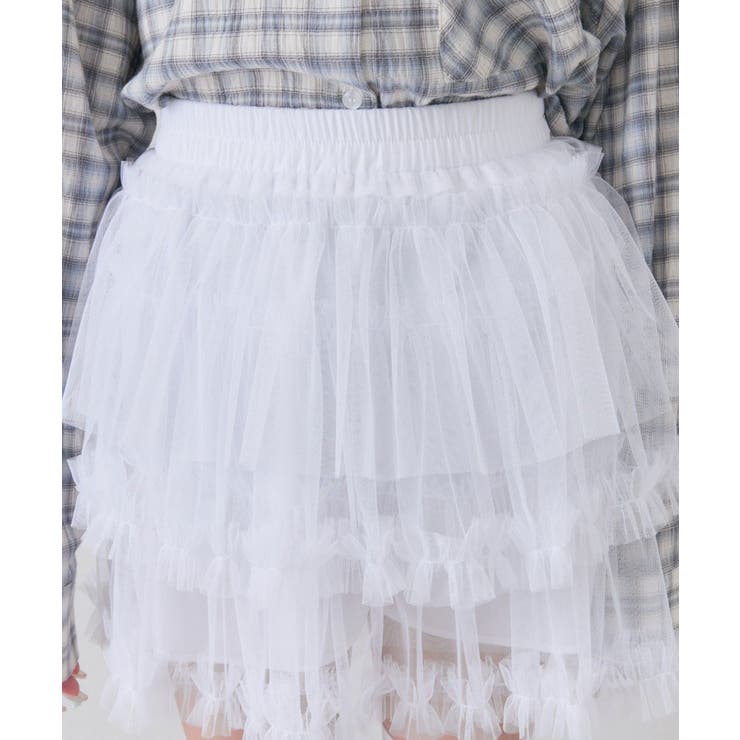 【OLIVE des OLIVE】チュールティアードミニスカート | NICE CLAUP / OLIVE des OLIVE　OUTLET | 詳細画像21 
