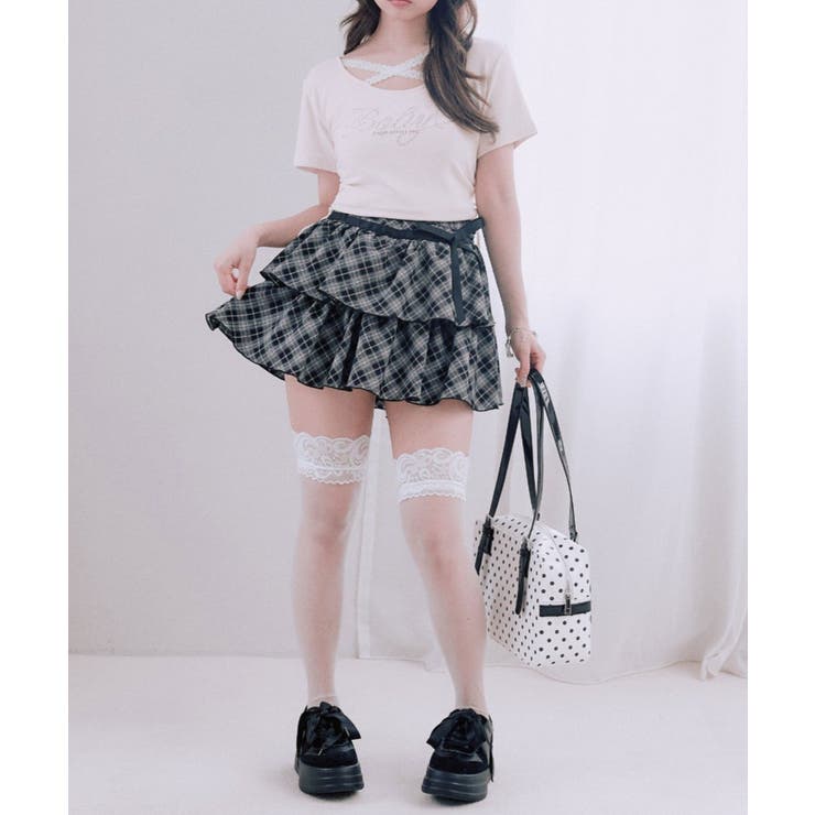 【OLIVE des OLIVE】リボンティアードスカート | NICE CLAUP / OLIVE des OLIVE　OUTLET | 詳細画像26 
