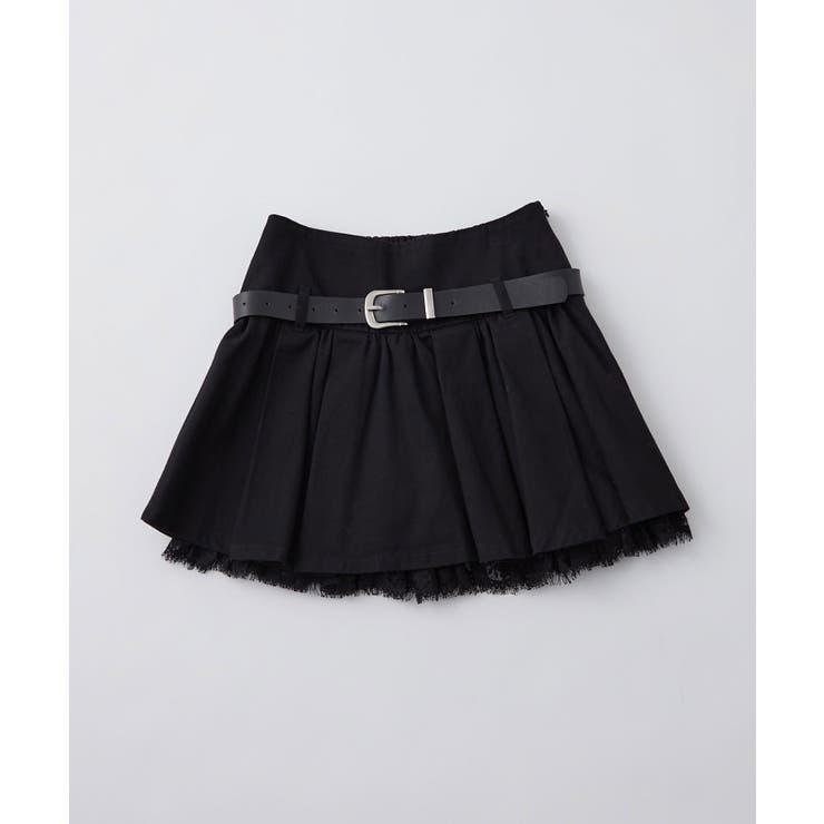 【OLIVE des OLIVE】ベルト付きタックフレアスカート | NICE CLAUP / OLIVE des OLIVE　OUTLET | 詳細画像14 