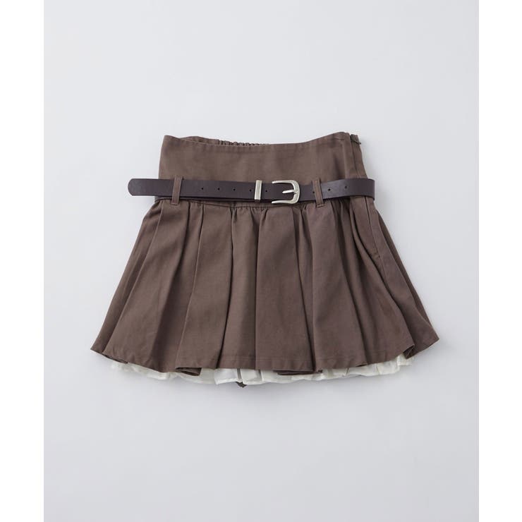 【OLIVE des OLIVE】ベルト付きタックフレアスカート | NICE CLAUP / OLIVE des OLIVE　OUTLET | 詳細画像22 