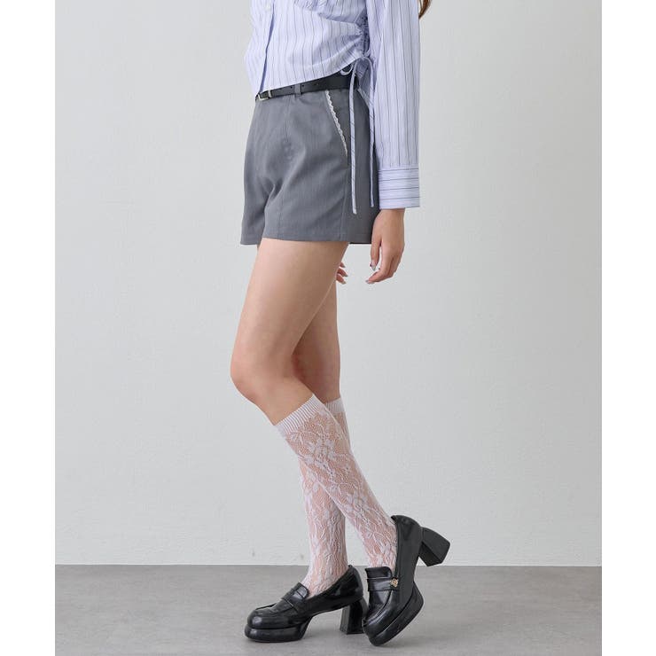 【OLIVE des OLIVE】ベルト付きショートパンツ | NICE CLAUP / OLIVE des OLIVE　OUTLET | 詳細画像10 
