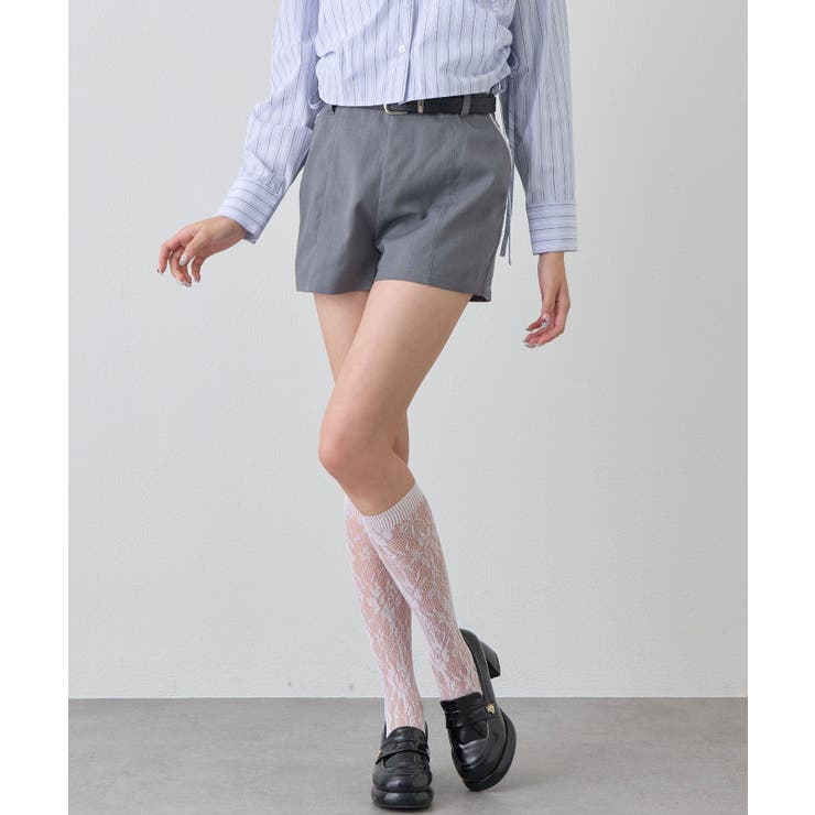 ベルト付きショートパンツ | NICE CLAUP / OLIVE des OLIVE　OUTLET | 詳細画像13 
