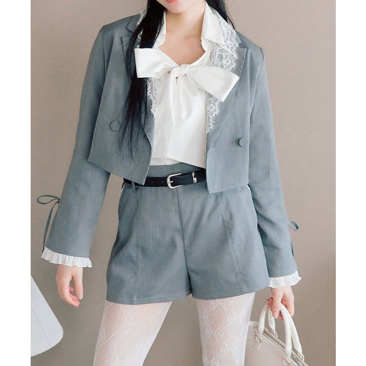 ベルト付きショートパンツ | NICE CLAUP / OLIVE des OLIVE　OUTLET | 詳細画像15 