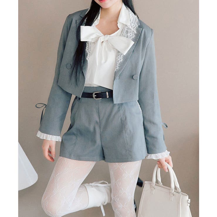 ベルト付きショートパンツ | NICE CLAUP / OLIVE des OLIVE　OUTLET | 詳細画像18 