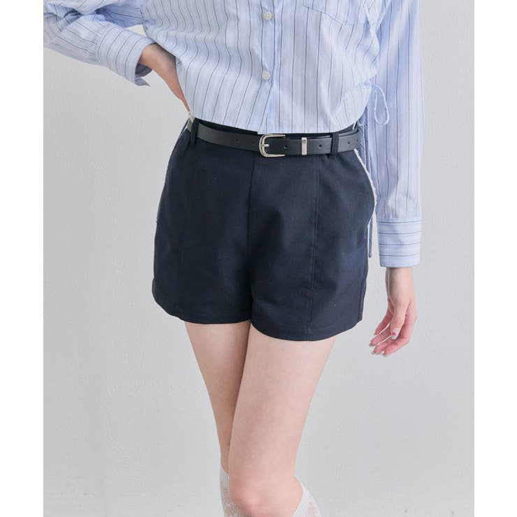 ベルト付きショートパンツ | NICE CLAUP / OLIVE des OLIVE　OUTLET | 詳細画像21 
