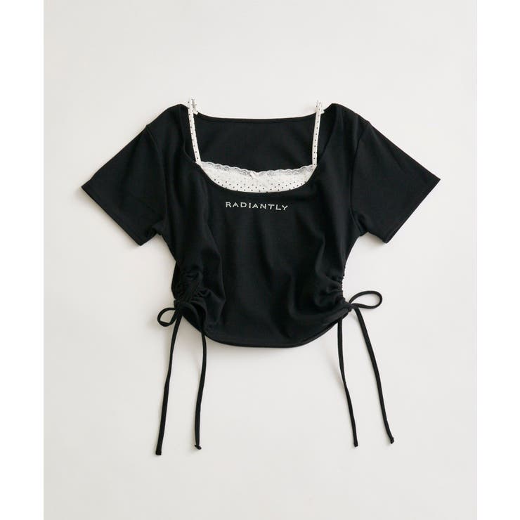 【OLIVE des OLIVE】レイヤード風ドロストTシャツ | NICE CLAUP / OLIVE des OLIVE　OUTLET | 詳細画像27 
