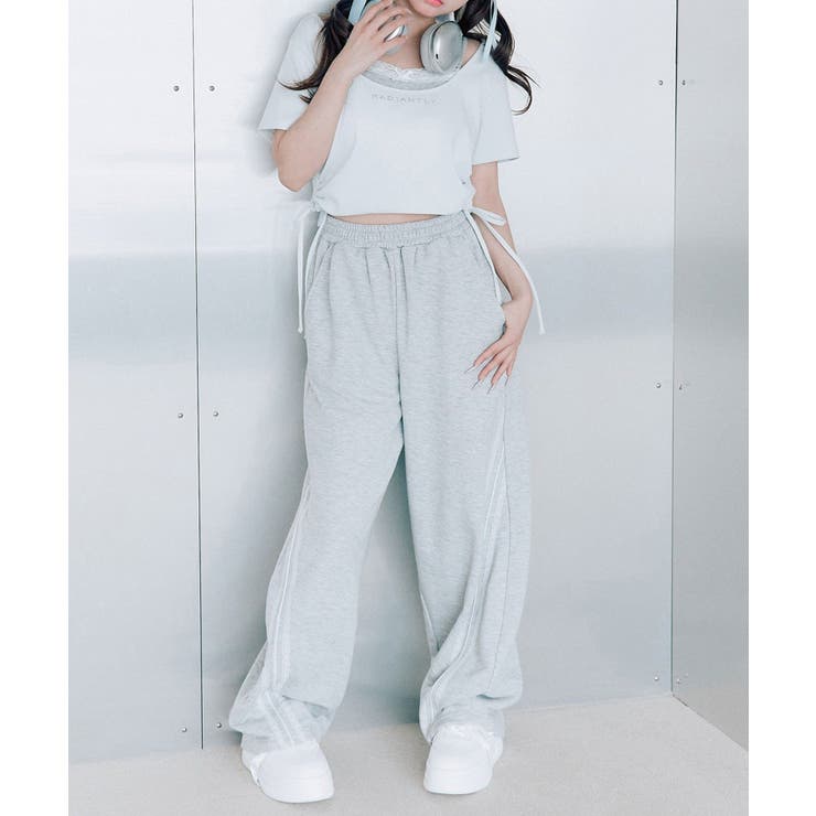 【OLIVE des OLIVE】レイヤード風ドロストTシャツ | NICE CLAUP / OLIVE des OLIVE　OUTLET | 詳細画像22 