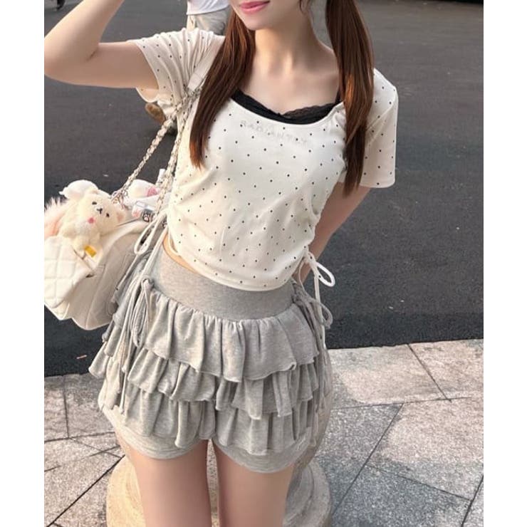 【OLIVE des OLIVE】レイヤード風ドロストTシャツ | NICE CLAUP / OLIVE des OLIVE　OUTLET | 詳細画像48 